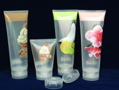 PE transparent cosmetic packaging tube ()